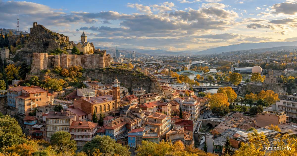 ამინდი 2026 წლის 1 ნოემბერს — თბილი შემოდგომის დღე თბილისში