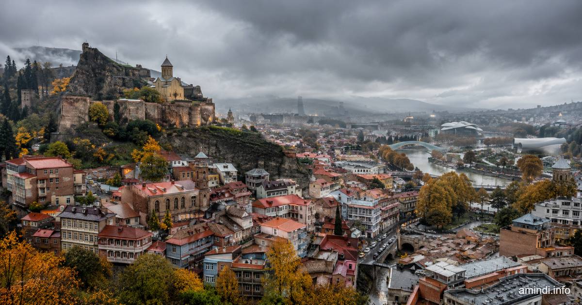 ამინდი 29 ოქტომბერს — წვიმიანი თბილისი, ძველი ქალაქი და ნარიყალა